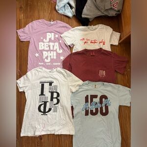 Size SMALL Pi Beta Phi T-Shirts Bundle!!